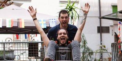 Das Comedy Duo Kopfsache tritt morgen in Schaffhausen auf.