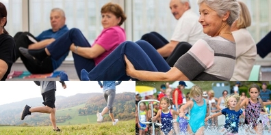 Sport und Bewegung erhöhen die körperliche Leistungsfähigkeit, das psychische Wohlbefinden und Selbstwertgefühl.