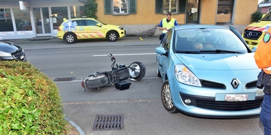 Es entstand Sachschaden von mehreren tausend Franken. 