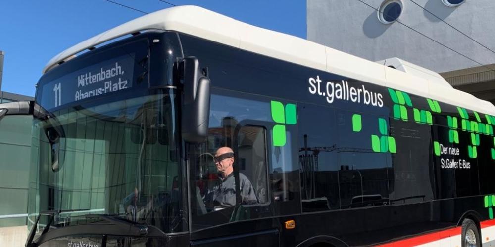 In der Stadt St. Gallen sollen in Zukunft nur noch batteriebetriebene Busse fahren. Die Flotte wird für 42 Millionen Franken erneuert.