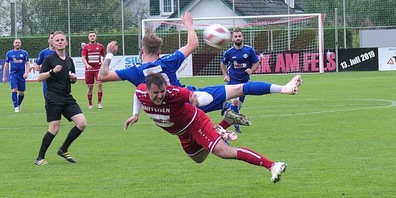Aussenverteidiger Sven Eugster im Tiefflug
