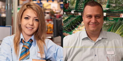 Nita Arifaj und Waldemar Paradowski übernehmen bei Coop mehr Verantwortung.