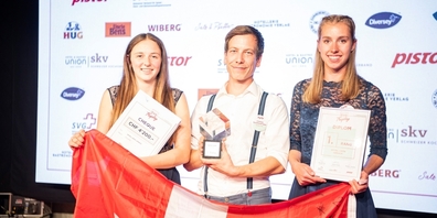 Die Gewinner: Corina Steinmann, Stefan Baumgartner  und Katja Bachofen (v.l.n.r.).
