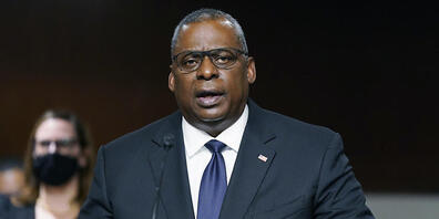 Lloyd Austin, Verteidigungsminister der USA, gesteht bei der Anhörung des Ausschusses für Streitkräfte des Senats über den Abschluss der Militäroperationen in Afghanistan Fehler ein. Foto: Patrick Semansky/AP Pool/AP/dpa