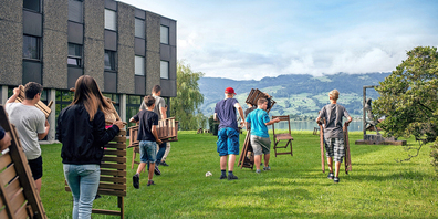 Bildungsort Wurmsbach: Schon nächstes Jahr gehören auch Gymnasiastinnen und Gymnasiasten zur Schülerschaft. 