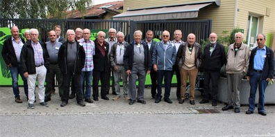 Die Veteranen des Verbands St.Galler Schützenveteranen erlebten einen interessanten Nachmittag und Abend.