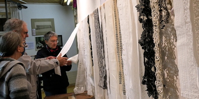 Auch das Handsticklokal Balgach hält wieder seine Pforten offen