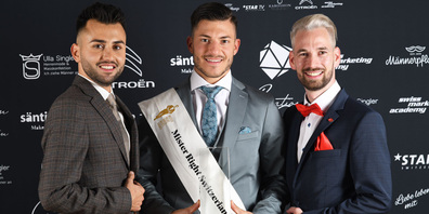 Die drei Sieger: Berkant Oezpay (l.), Gabriele Cacioppo und Philipp Ziltener