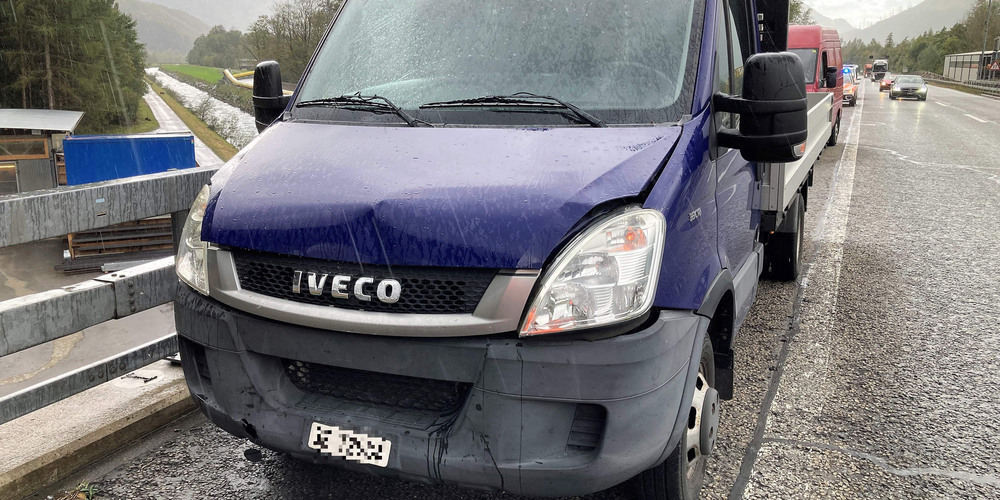 Es entstand nur Sachschaden. 