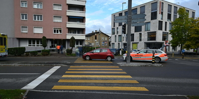 Unfall in Niederuzwil.