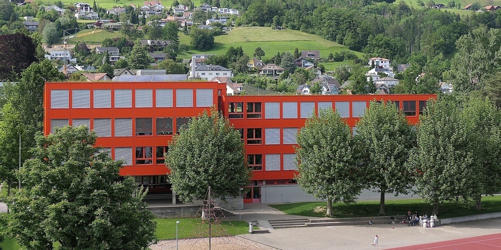 Das Schulhaus Schöntal in Altstätten