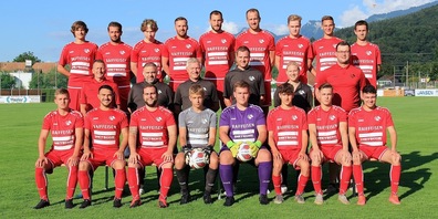 Die Mannschaft des FC Montlingen Saison 2021/22