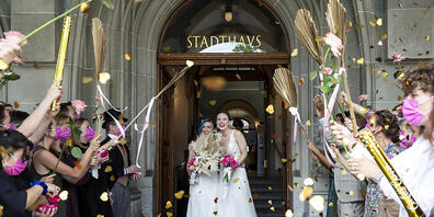 Gemäss einer Umfrage kommen die gleichgeschlechtlichen Paare ihrem Ziel der "Ehe für alle" immer näher. (Achivbild)