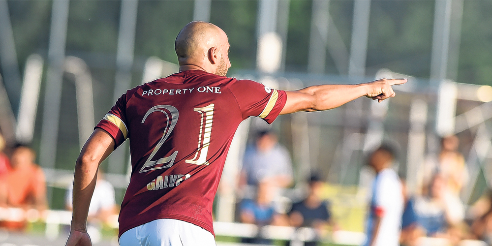 In welche Richtung es in der beginnenden Saison für die Ausserschwyzer Vereine gehen wird, wird sich weisen. Im Bild Fernando Galvez vom FC Lachen/Altendorf.