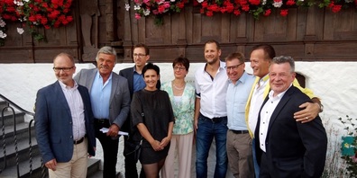 Zahlreiche prominente Ehrengäste am Gala-Nachtessen.