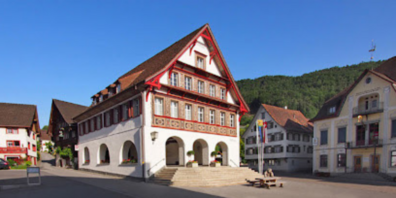 Das Gemeindehaus in Berneck