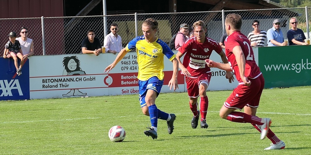 Daniele Varano zählte zu den besten Spielern bei Au-Berneck