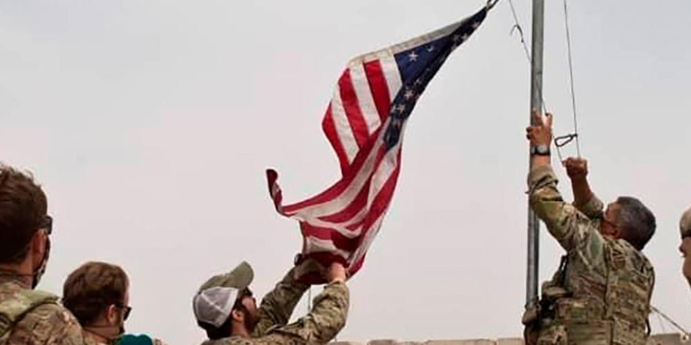 ARCHIV - Übergabezeremonie der US-Armee an die afghanische Nationalarmee in der Provinz Helmand. Foto: -/Defense Press Office/AP/dpa