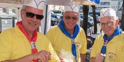 Der Männerturnverein Lachen freut sich auf Gross und Klein mit Appetit. 