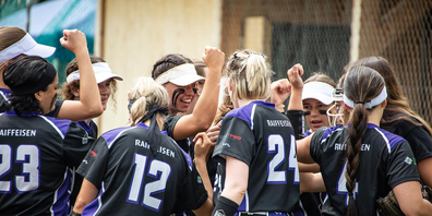 Die Damen des Softballteams «Wittenbach Panthers»