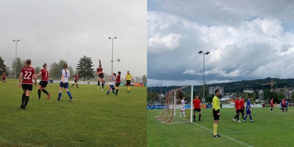 Sowohl die 1. Mannschaft der Frauen wie auch die der Männer des FC Uznach agierten am Wochenende in einem Meisterschaftsspiel.