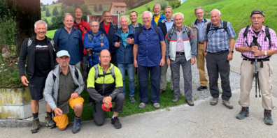 Auf der Seniorenwanderung durfte der MTV Schmerikon ein tolles, geselliges Abenteuer erleben.