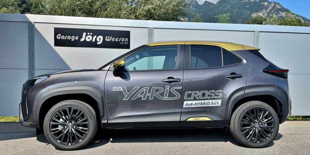 An der Jubiläumsaustellung der Garage Jörg feiert der neue Yaris Cross ab CHF 23‘900 seine Premiere.