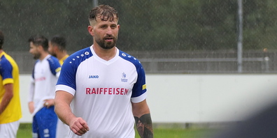 St.Margrethens Spielertainer Besart Shoshi musste nach einer halben Stunde mit Rot vom Platz