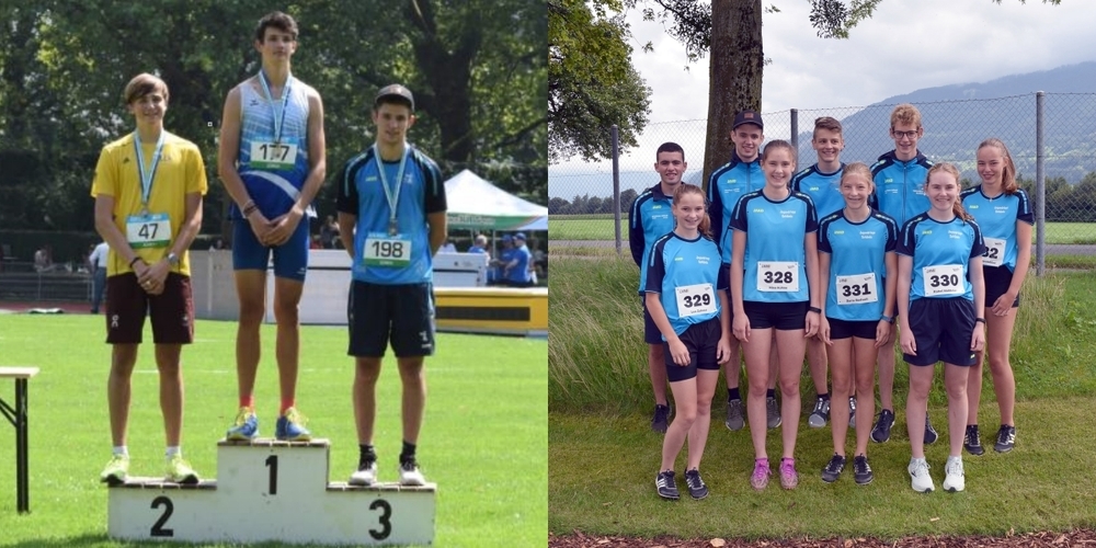 Der August stand bei den Junioren und Jugendriegler des TV Schänis ganz im Zeichen der Einzel- und Mannschaftswettkämpfe.