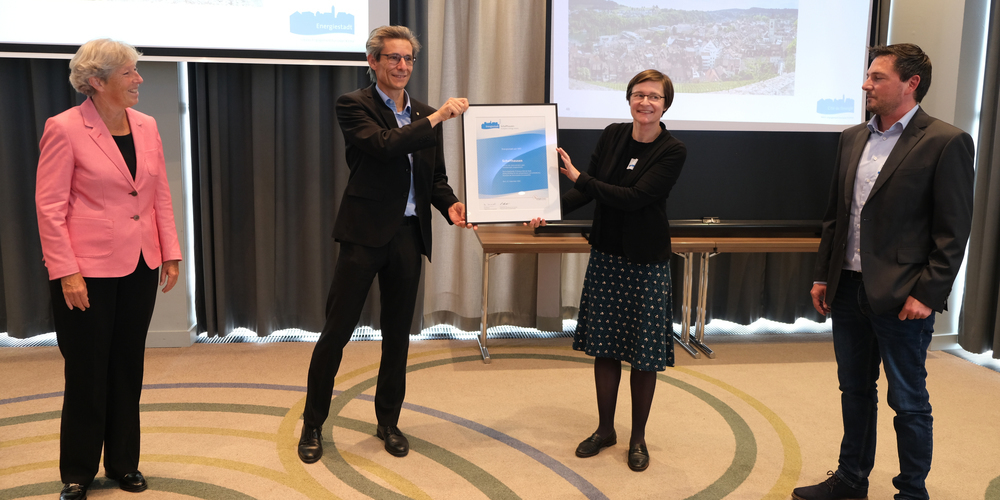 Stadträtin Katrin Bernath setzt sich zusammen mit der Stadt Schaffhausen auch heute für die relevanten Herausforderungen ein.