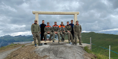 Die Zivilschützer der Region Innerschwyz standen letzte Woche auf dem Spirstock im Einsatz.