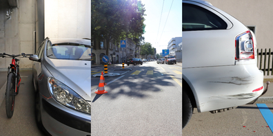 Am Donnerstag ereigneten sich drei Verkehrsunfälle in der Stadt St.Gallen