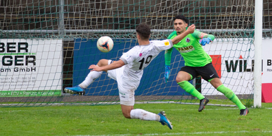 Neu bei Brühl seit einer Woche: Nummer 19 Angelo Campos. Der Mittelstürmer vom FCSG soll Tore schiessen.