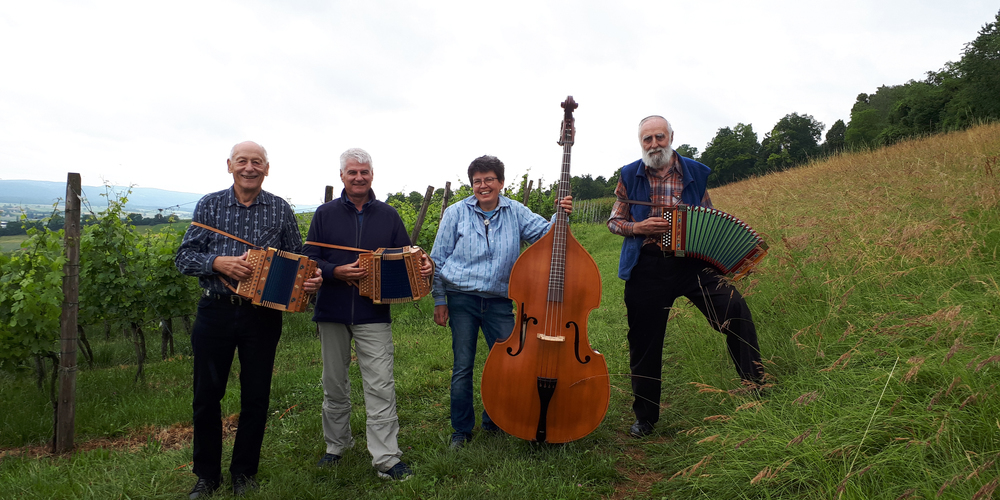 Das Schwyzerörgeliquartett spielt am 11. September in der ReiatBadi. 