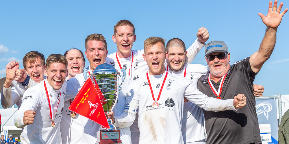 Oberentfelden gewinnt den Schweizer Titel im Faustball
