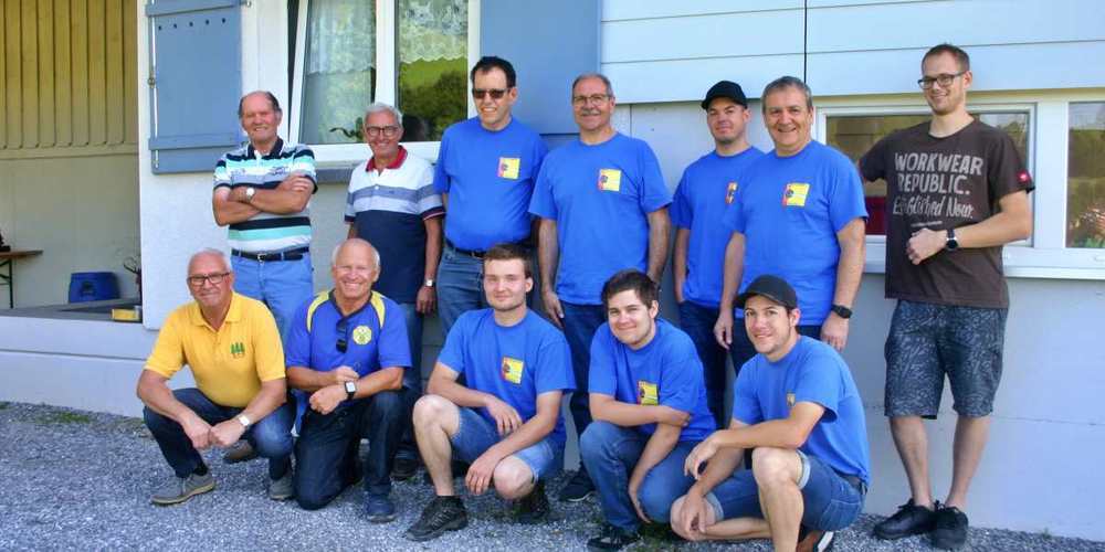 Die fleissigen Helfer sorgten dafür, dass das Veteranenschiessen perfekt über die Bühne ging.