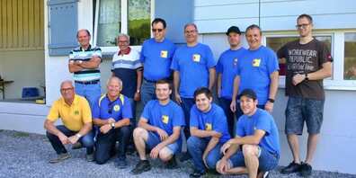 Die fleissigen Helfer sorgten dafür, dass das Veteranenschiessen perfekt über die Bühne ging.