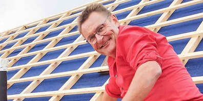 Thomas Bollinger kann die Arbeit als Spenglermeister als seinen Traumberuf bezeichnen.