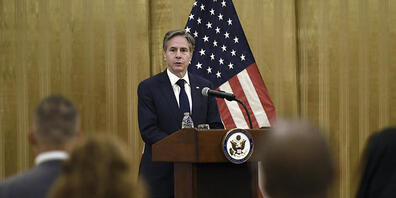 Die USA verfolgen mit Argwohn die Ernennung von Taliban in der afghanischen Regierung. Im Bild US-Aussenminister Antony Blinken.