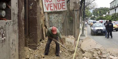 Bereits vor einem Jahr war Mexiko von einem Erdbeben erschüttert worden. (Archivbild)