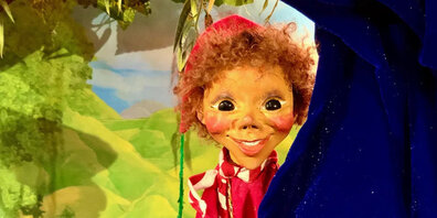 Der Kasperli vom Kasperlitheater Gwundernäsli.