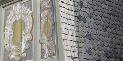 Ausschnitt Gasthaus Krone, Trogen