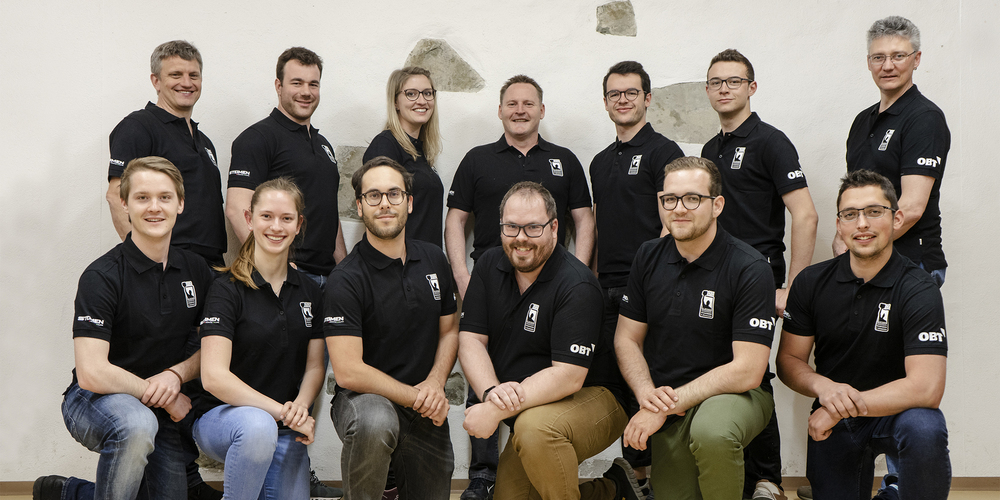 Das OK des organisierenden STV Wollerau-Bäch ist bereit für die Meisterschaft.