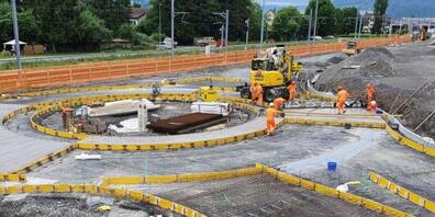 Der Bau der 1,3 Kilometer langen Stichstrasse kostete 19,4 Millionen Franken.