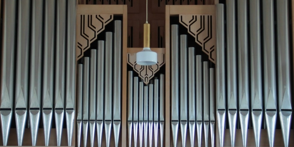 Orgel in der Ref. Kirche Seegräben (Baujahr 1971)