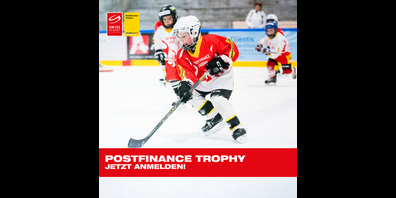 Jetzt anmelden zur PostFinance Trophy.