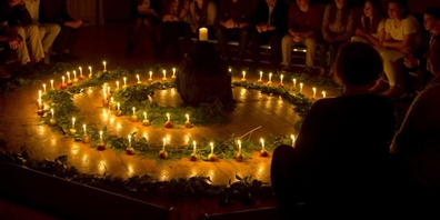 Die Spirale gilt als Symbol für geistige Entwicklung und Meditation.