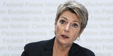 Nach Ansicht von Justizministerin Karin Keller-Sutter braucht es eine europäische Rückführungspolitik bei der Migration. (Archivbild)
