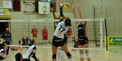 Die Wattwiler Volleyballerinnen konnten am Sonntag ihr Potenzial gegen Düdingen nicht abrufen.