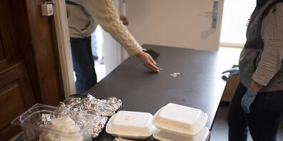 Jeden Tag eine warme Mahlzeit. Während des Lockdowns musste die Gassenküche auf Take-away umstellen.